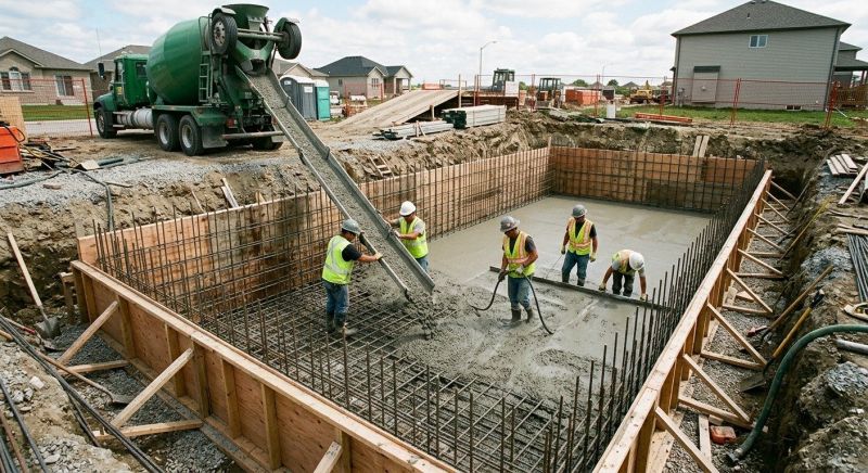 Basement Concrete Pouring in Greenville, SC