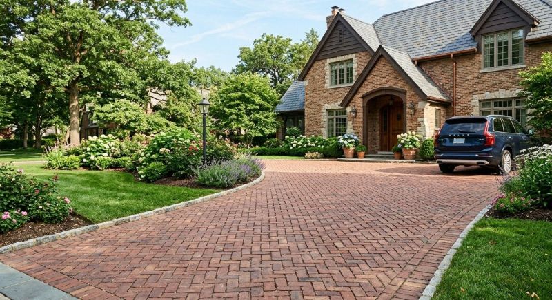 Brick Driveway Installation in Danbury, CT