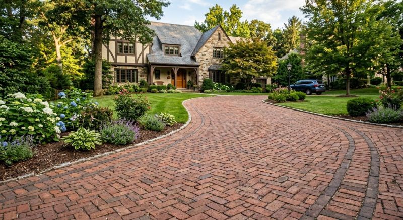 Brick Driveway Installation in Warwick, RI
