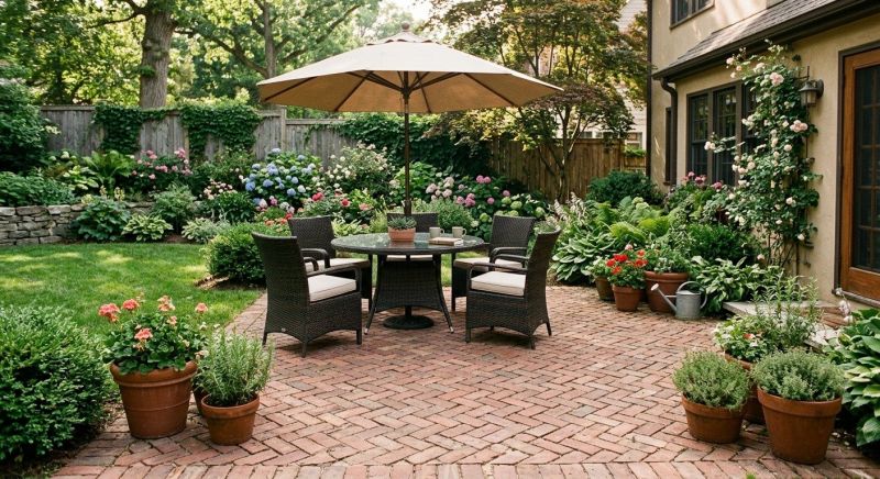 Brick Hardscape Construction in Providence, RI