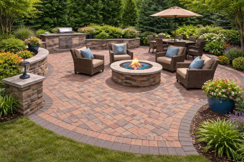 Brick Hardscape Construction in Danbury, CT
