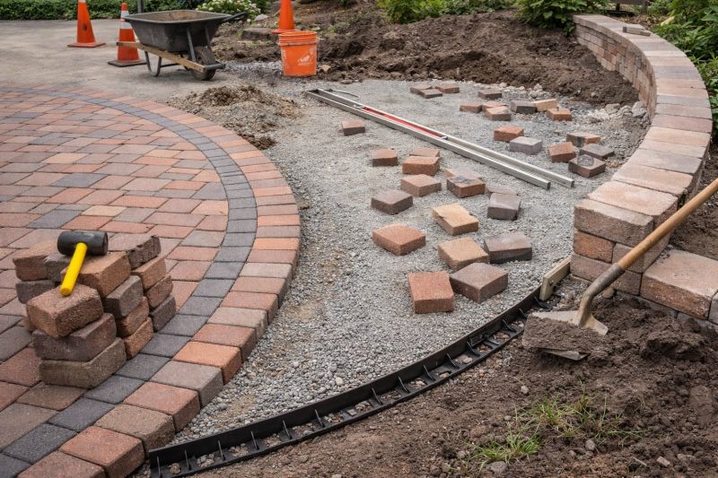 Brick Hardscaping in Framingham, MA
