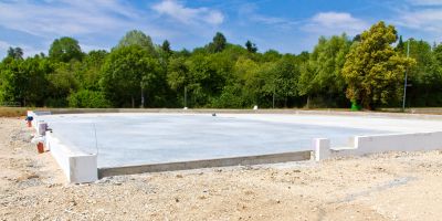 Commercial Slab Construction in Fredericksburg, VA