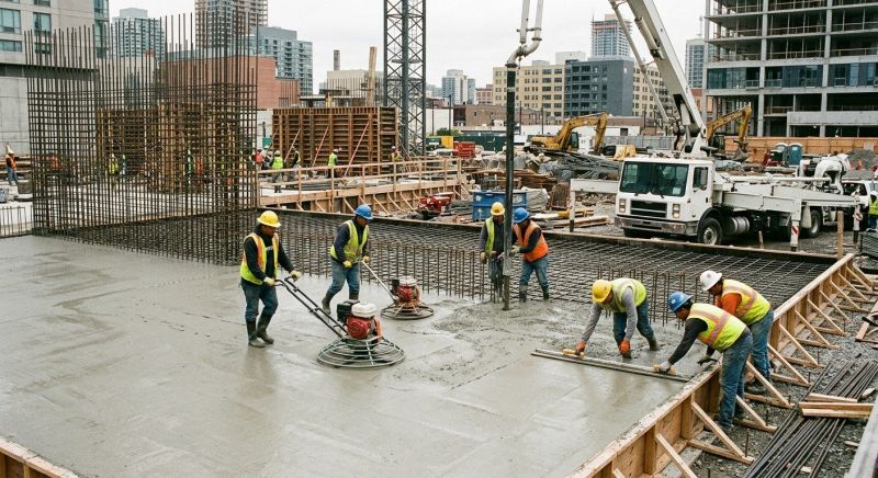 Commercial Slab Construction in Davis County, UT