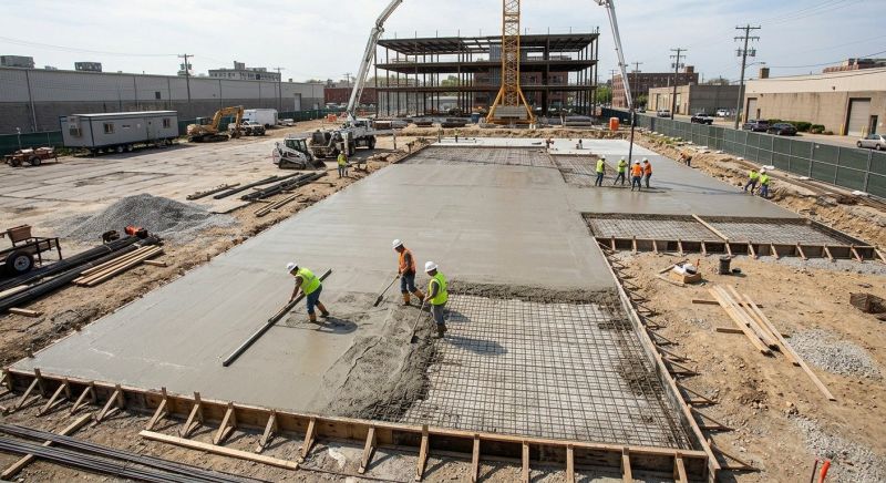 Commercial Slab Construction in Santa Rosa, CA
