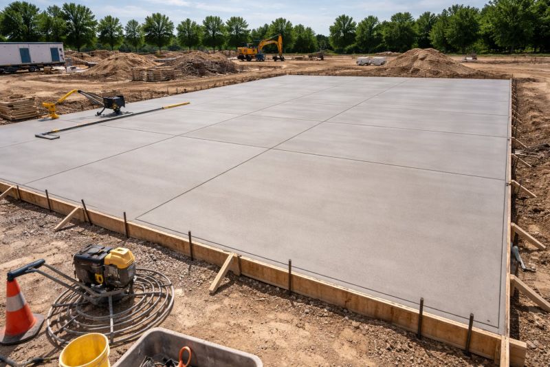 Commercial Slab Installation in Santa Rosa, CA