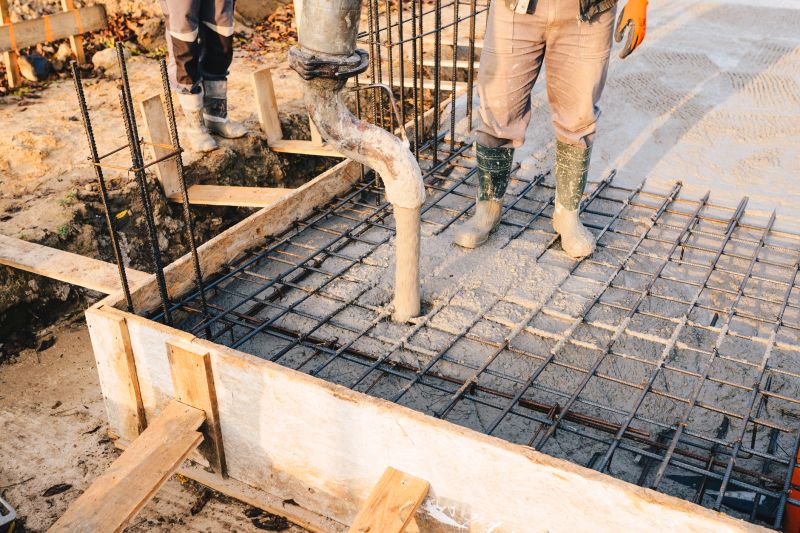 Concrete Foundation Pouring in Fredericksburg, VA
