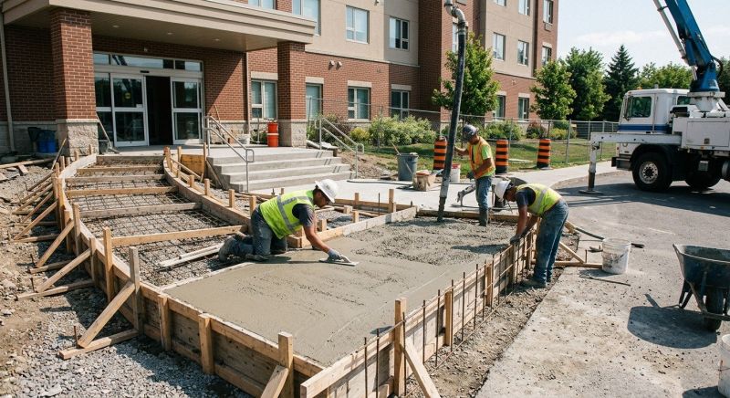 Concrete Ramp Installation in Denver, CO