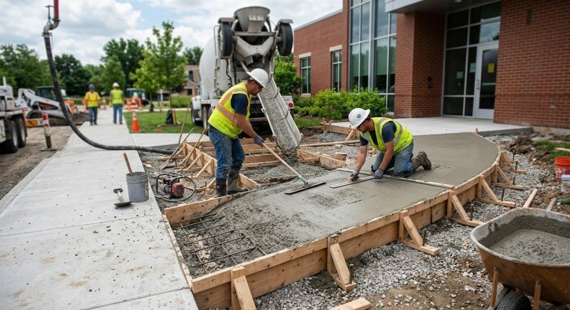 Concrete Ramp Installation in Sacramento, CA