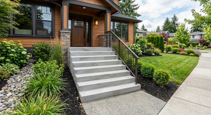 Concrete Stairs Construction in Denver, CO