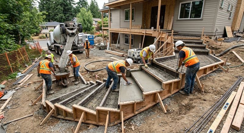 Concrete Stairs Installation in Salt Lake City, UT