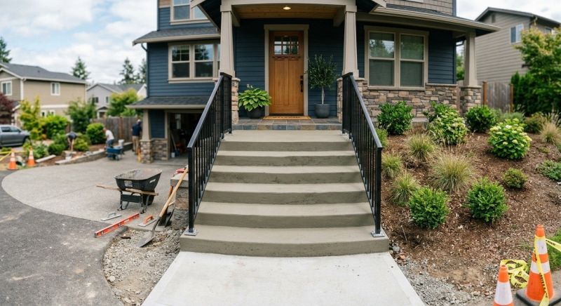 Concrete Steps Replacement in Denver, CO