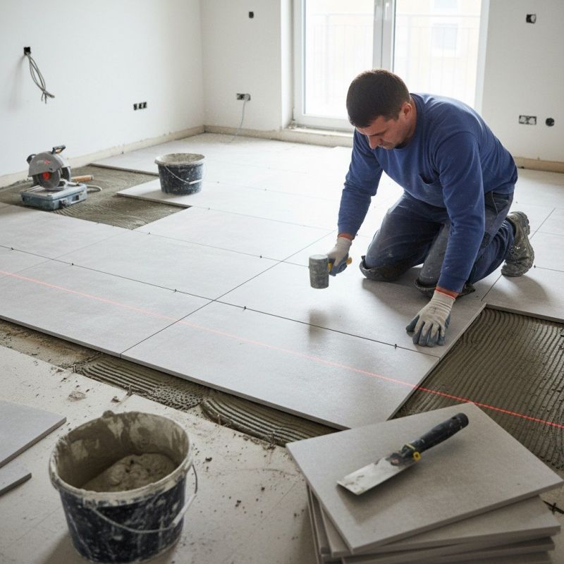 Cement Floor Installation