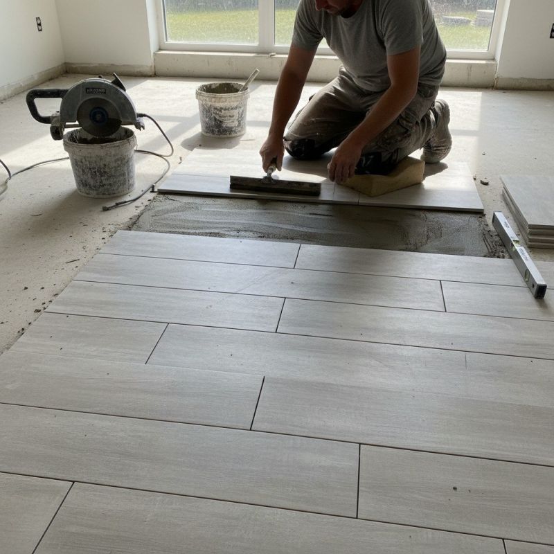 Cement Floor Installation