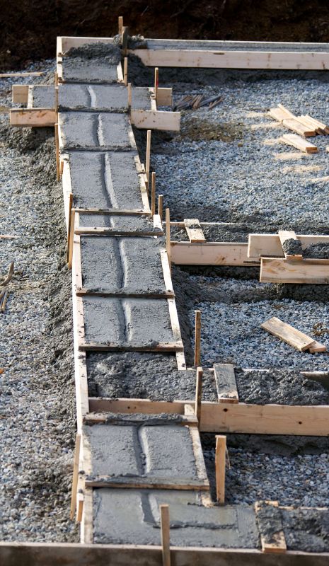 Foundation Footer Installation in Fredericksburg, VA