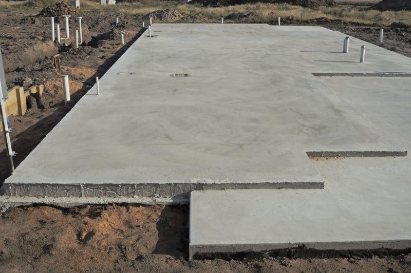 Foundation Slab Construction in Fredericksburg, VA
