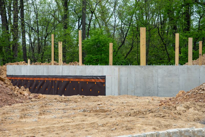 Foundation Wall Installation in Fredericksburg, VA