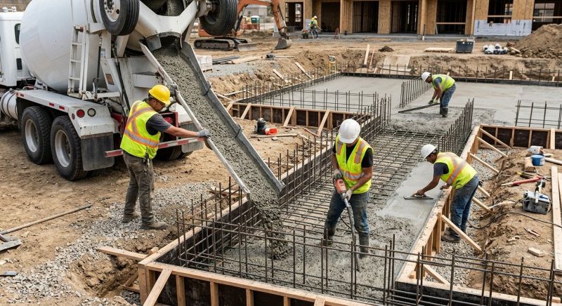 Foundation Wall Pouring in Fort Wayne, IN