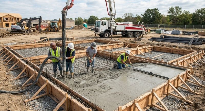 Foundation Wall Pouring in Fort Worth, TX