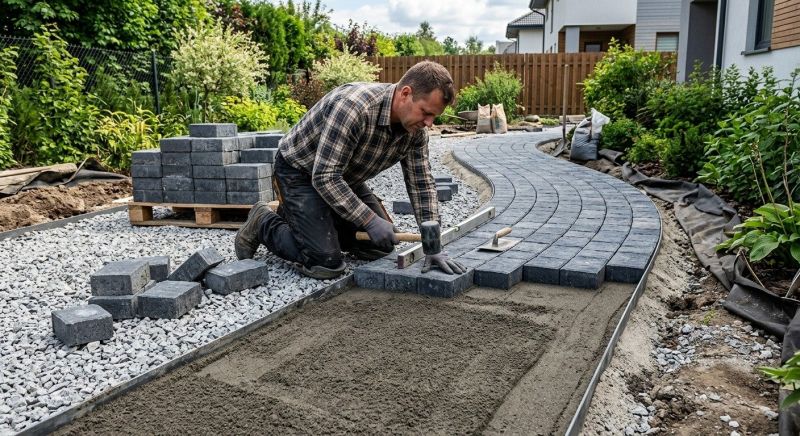 Pathway Pavers Installation in Fairfield County, CT