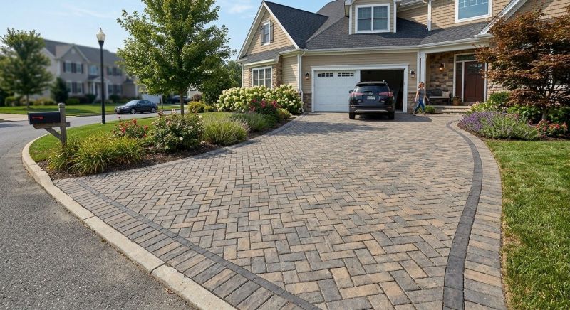 Paver Driveway Construction in Sacramento, CA