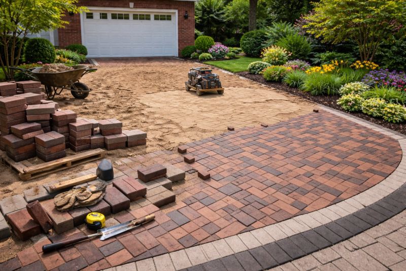Paver Driveway Construction in Denver County, CO