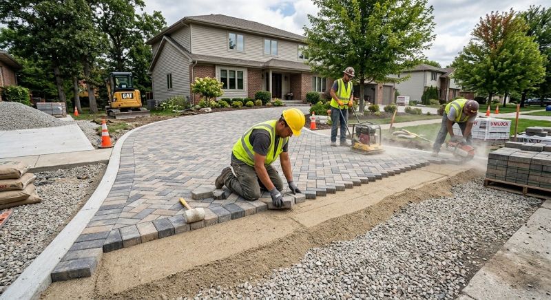 Paver Driveway Installation in Boulder, CO