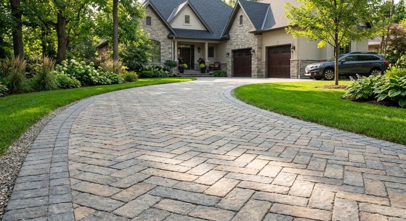 Paver Driveway Installation in Aurora, CO