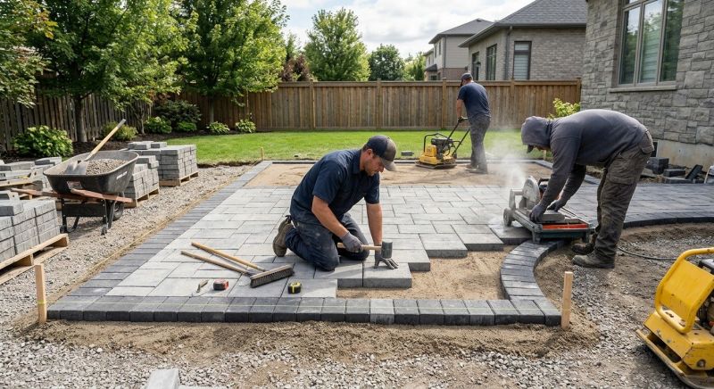 Paver Patio Construction in Norwalk, CT