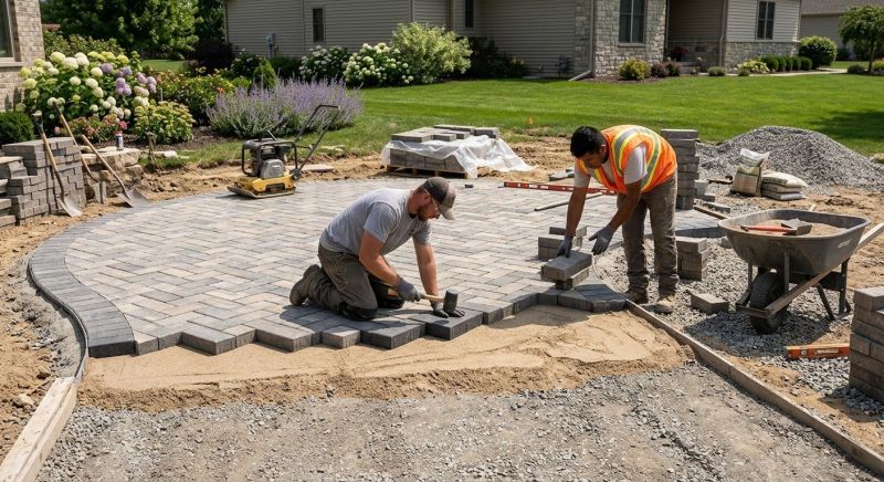 Paver Patio Construction in Fairfield County, CT