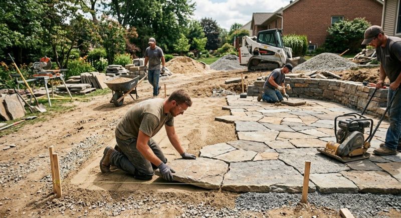Pavers Hardscaping in Norwalk, CT