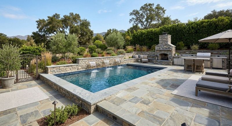 Pool Pavers Installation in Boston, MA
