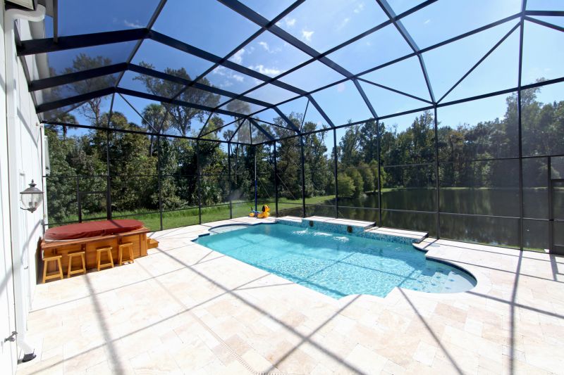 Poolside Hardscaping in Norwalk, CT