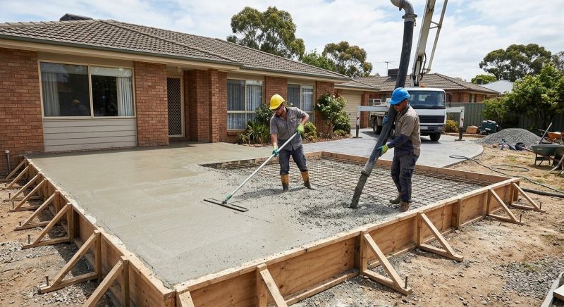 Porch Concrete Pouring in Fort Collins, CO