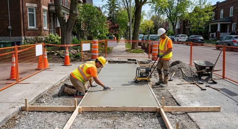 Sidewalk Construction in Denver, CO