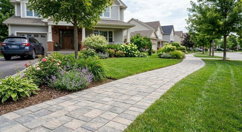 Sidewalk Pavers Installation in Fairfield County, CT