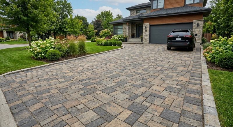 Stone Driveway Construction in Saint George, UT