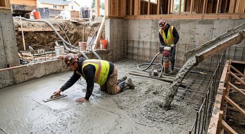 Basement Slab Installation in Charleston, SC