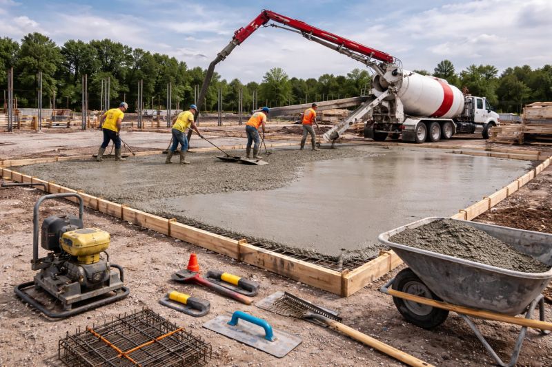 Commercial Slab Construction in Fort Myers, FL