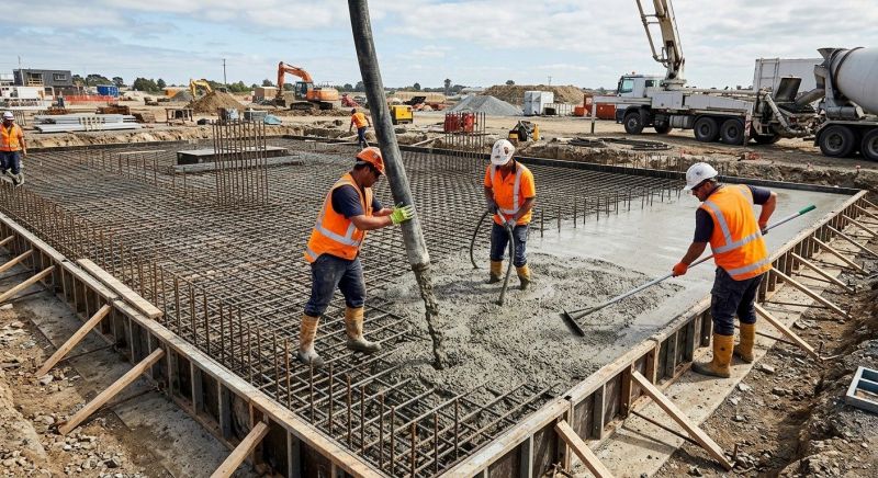 Concrete Foundation Pouring in Fort Worth, TX