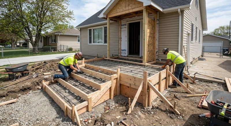 Concrete Porch Construction in Fort Collins, CO