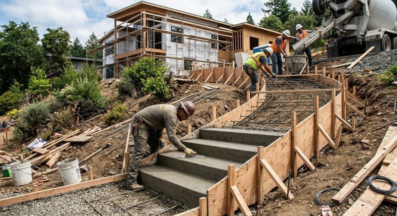 Concrete Stairs Construction in Fort Collins, CO