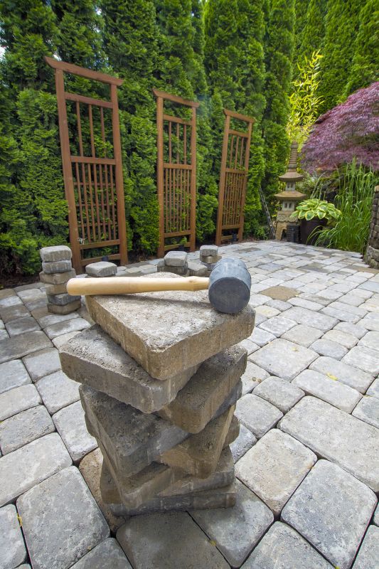 Garden Pavers Installation in Boston, MA