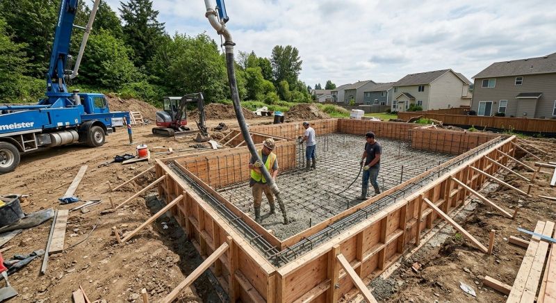 House Foundation Installation in Columbus, OH