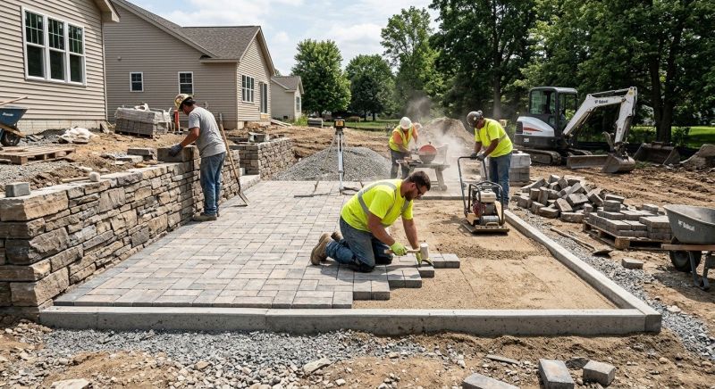Pavers Construction in Boston, MA