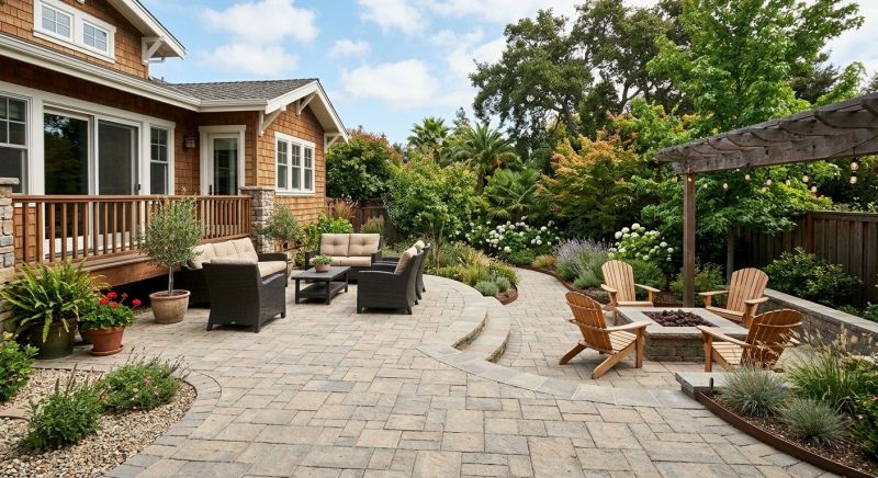Stone Deck Installation in Fairfield County, CT
